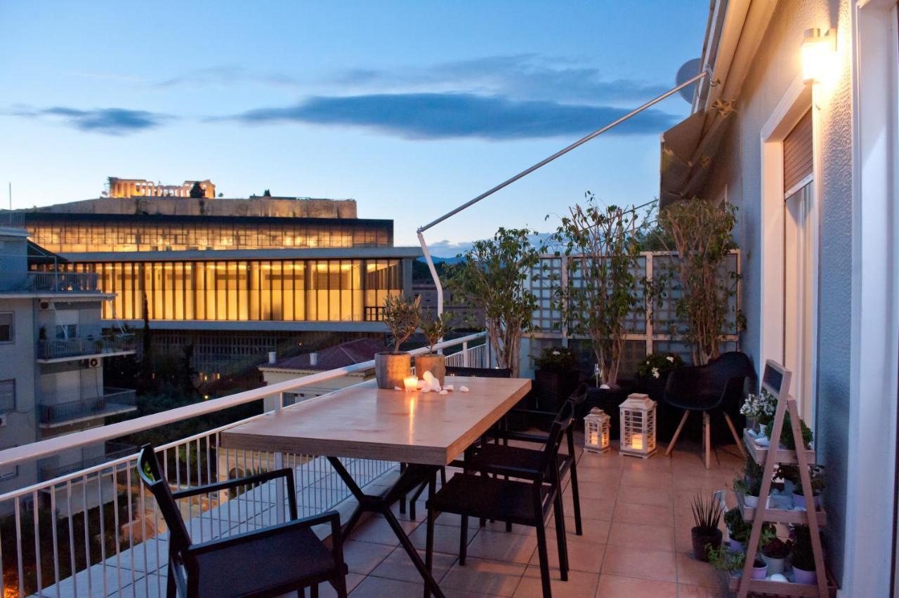 Acropolis View Deluxe Penthouse & Luxury Apartments Афины Экстерьер фото